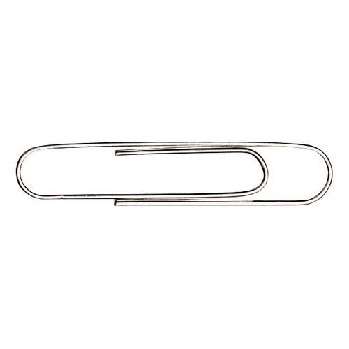 5 Star Office Giant Paperclips Metal Extra Large Length 51mm Plain [Box 10x100]