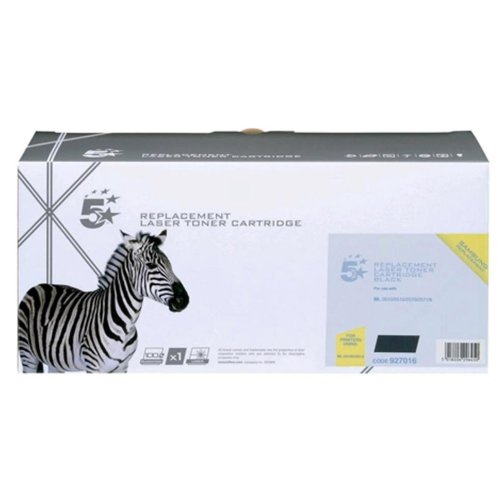 5 Star Office Remanufactured Laser Toner Cartridge Page Life 3000pp Black [Samsung ML-2010D3 Alternative]