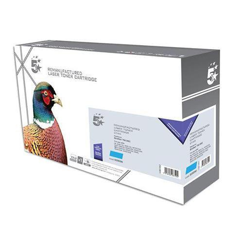 5 Star Office Remanufactured Laser Toner Cartridge Page Life 4000pp Cyan [Brother TN135C Alternative]