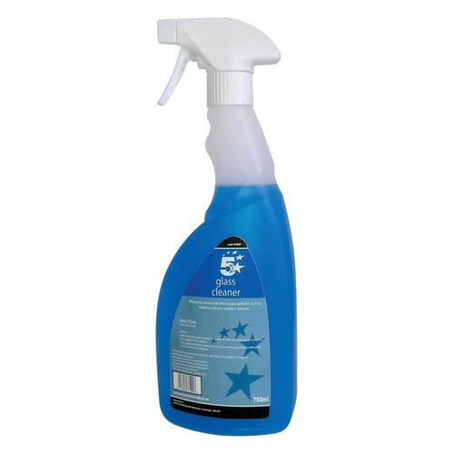 5 Star Facilities Glass Cleaner Trigger Spray 750ml