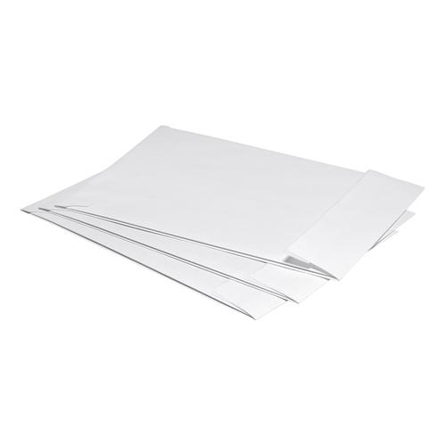 5 Star Office Envelopes C4 Gusset 25mm Peel and Seal 120gsm White [Pack 125]