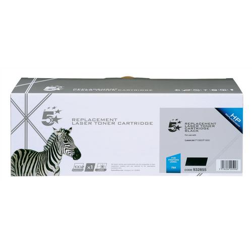 5 Star Office Remanufactured Laser Toner Cartridge Page Life 2100pp Black [HP No. 78A CE278A Alternative] Spicers