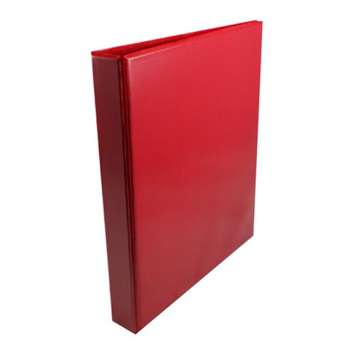 5 Star Office A4 Presentation Ring Binder Polypropylene 25mm 4D-Ring Red [Pack 10]