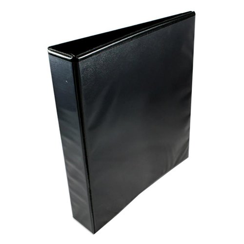 5 Star Office A4 Presentation Ring Binder Polypropylene 50mm 4D-Ring Black [Pack 10]