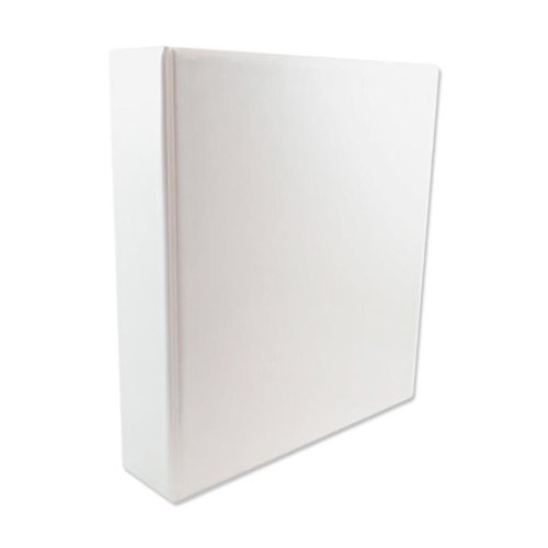 5 Star Office A4 Presentation Ring Binder Polypropylene 50mm 2D-Ring White [Pack 10]