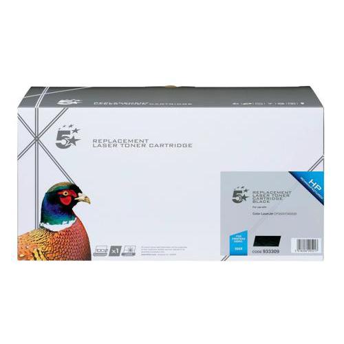 5 Star Office Remanufactured Laser Toner Cartridge HY 10500pp Black [HP 504X CE250X Alternative] Spicers