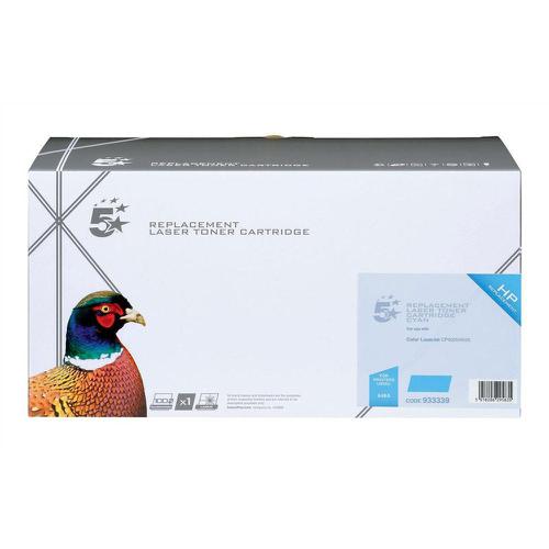 5 Star Office Remanufactured Laser Toner Cartridge Page Life 11000pp Cyan [HP 648A CE261A Alternative]