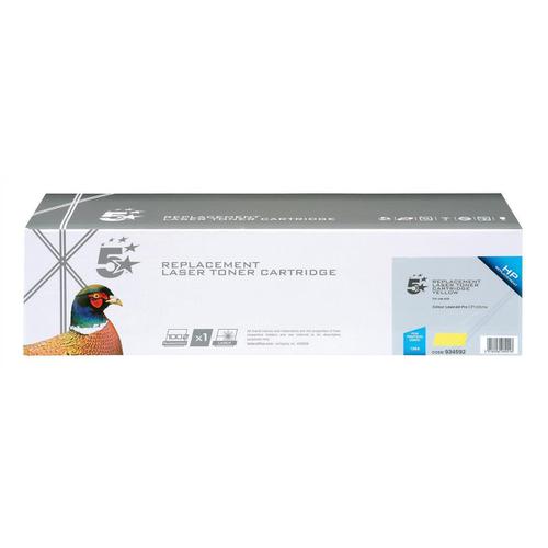 5 Star Office Remanufactured Laser Toner Cartridge Page Life 1000pp Yellow [HP 126A CE312A Alternative] 934592 Buy online at Office 5Star or contact us Tel 01594 810081 for assistance