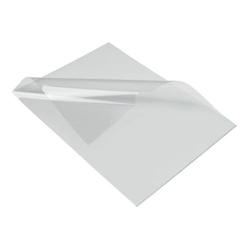 5 Star Elite Folder Cut Flush PVC Top and Side Opening 135 Micron A4 Glass Clear [Pack 100]  934819