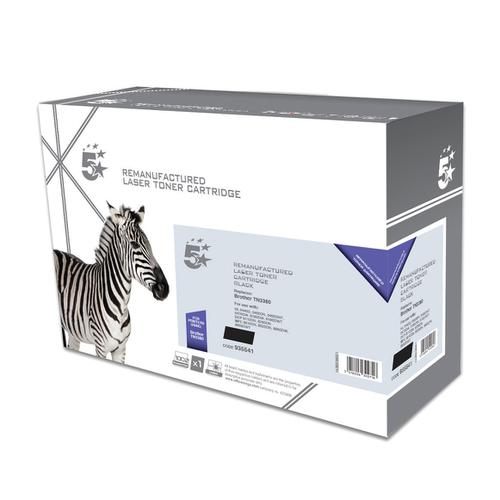 5 Star Office Remanufactured Laser Toner Cartridge Page Life 8000pp Black [Brother TN3380 Alternative] 935541 Buy online at Office 5Star or contact us Tel 01594 810081 for assistance
