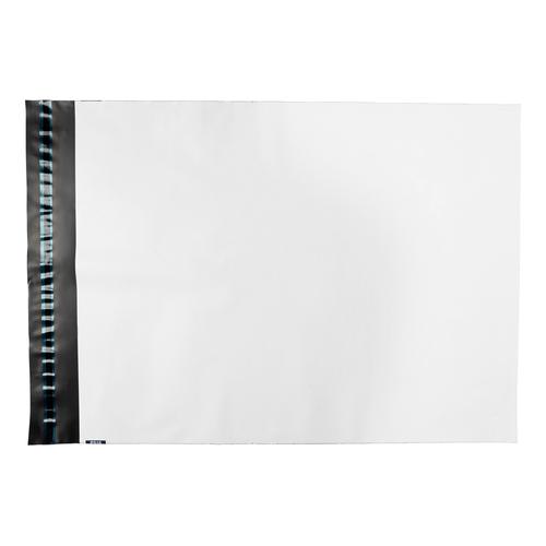 5 Star Elite Envelopes ExtraStrong Waterproof Polythene Peel & Seal Opaque 335x435mm&50mm Flap [Pack 100]  935795