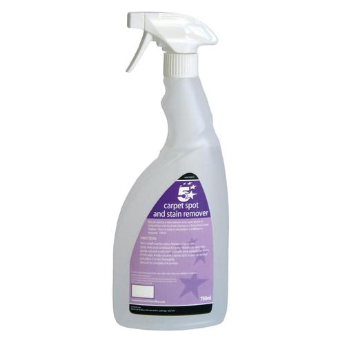 5 Star Facilities Carpet Spot & Stain Remover 750ml