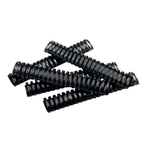5 Star Office Binding Combs Plastic 21 Ring 425 Sheets A4 50mm Black [Pack 50] The OT Group