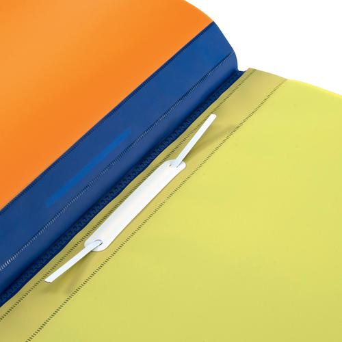 5 Star Office Part File 5-Part Coloured Tabs A4 Clear