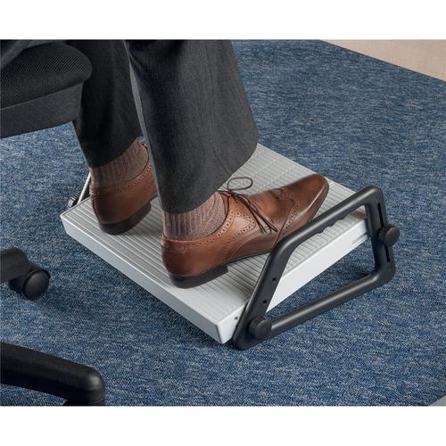 5 Star Office Relax Footrest Dictation Compartment Platform 450x350mm Comp 220x120x20mm Grey Ref 936910  936910