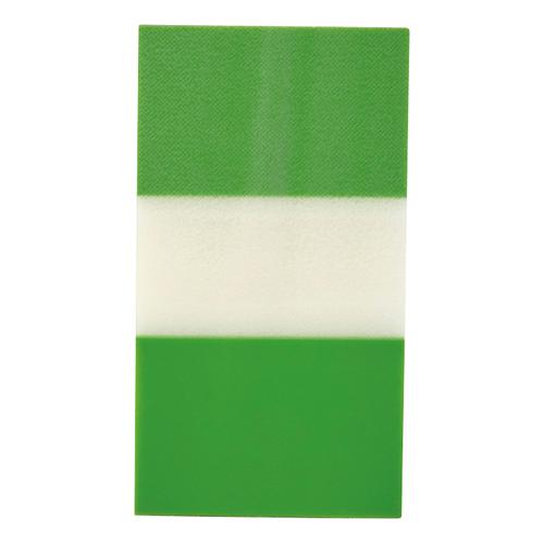 5 Star Office Standard Index Flags 50 Sheets per Pad 25x45mm Green [Pack 5]  938211