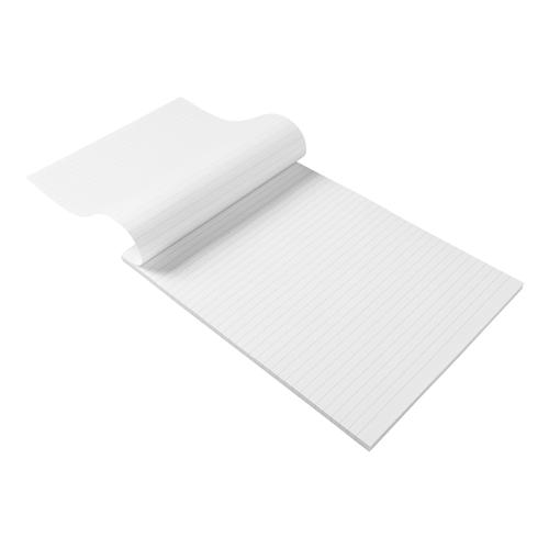 5 Star Eco Recycled Memo Pad Headbound 70gsm Ruled 160pp A4 White Paper [Pack 10] The OT Group