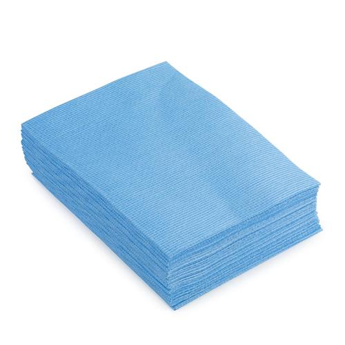 5 Star Facilities Cleaning Cloths Anti-microbial Heavy-duty 76gsm W500xL300mm Blue [Pack 25] 939321 Buy online at Office 5Star or contact us Tel 01594 810081 for assistance