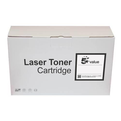 5 Star Value Remanufactured Laser Toner Cartridge Page Life 2600pp Black [Brother TN2220 Alternative] Spicers