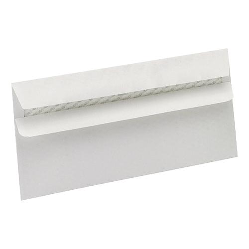 5 Star Eco Envelopes Wallet Recycled Self Seal 90gsm DL 220x110mm White [Pack 500]