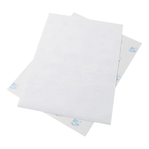 5 Star Office Multipurpose Labels Laser Copier Inkjet 14 per Sheet 99x38mm White [7000 Labels]