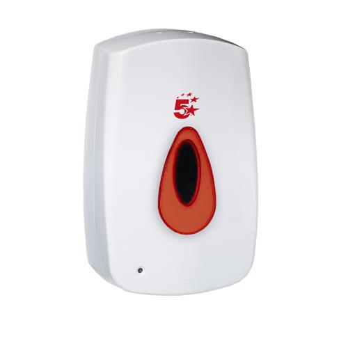 5 Star Facilities Large Foam Soap Dispenser Touch-Free 1.2 Litre