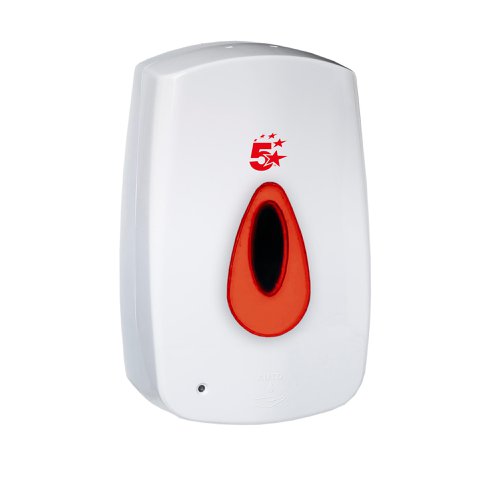 5 Star Facilities Large Foam Soap Dispenser Touch-Free 1.2 Litre