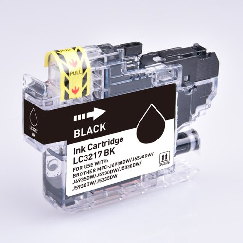 5 Star Value Compatible Inkjet Cartridge Page Life 550pp Black [Brother LC3217BK Alternative]