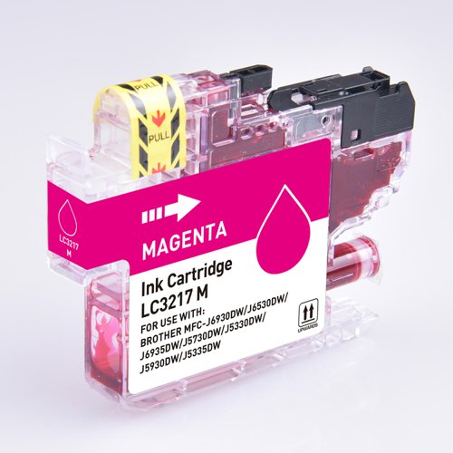 5 Star Value Compatible Inkjet Cartridge Page Life 550pp Magenta [Brother LC3217M Alternative]