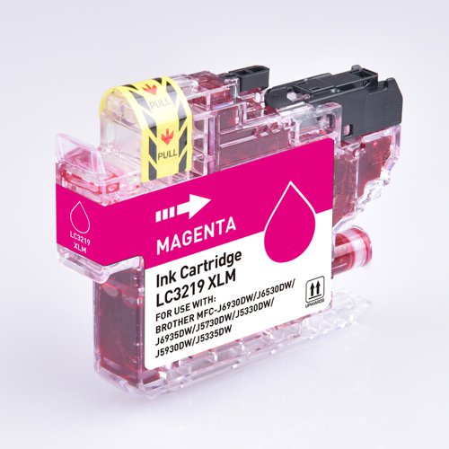 5 Star Value Compatible Inkjet Cartridge Page Life 1500pp HY Magenta [Brother LC3219XLM Alternative]