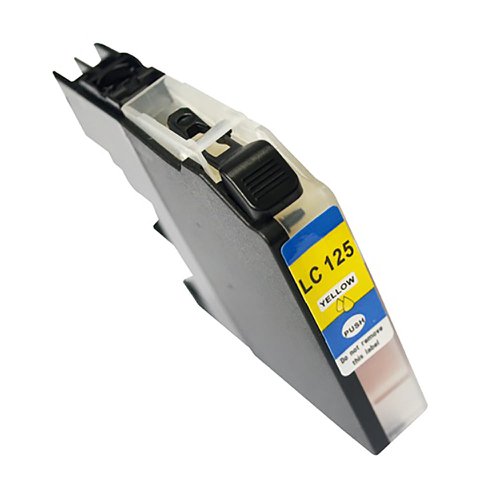 5 Star Value Compatible Inkjet Cartridge Page Life 1200pp HY Yellow [Brother LC125XLY Alternative]