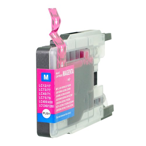 5 Star Value Compatible Inkjet Cartridge Page Life 1200pp HY Magenta [Brother LC1280XLM Alternative]