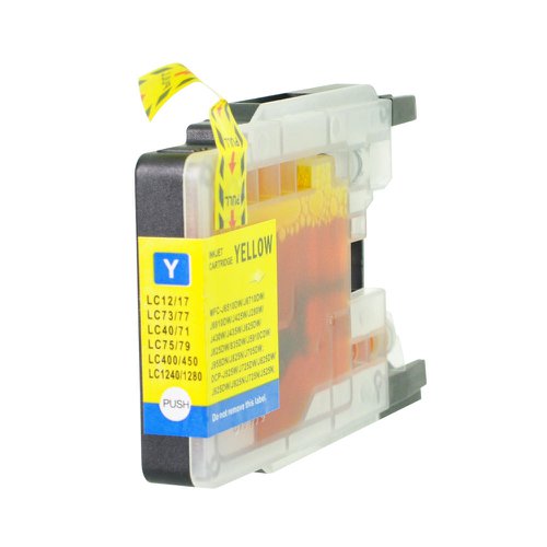 5 Star Value Compatible Inkjet Cartridge Page Life 1200 HY Yellow [Brother LC1280XLY Alternative]