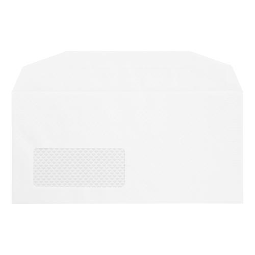 Postmaster Envelopes PEFC Mailing Machine Wallet Gummed with Window 90gsm DL 114x235mm White [Pack 500]