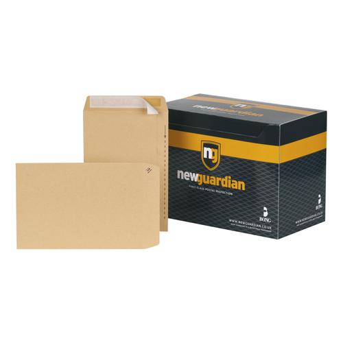 New Guardian Envelopes FSC Pocket Peel & Seal Heavyweight 130gsm 254x178mm Manilla Ref C26803 [Pack 250]