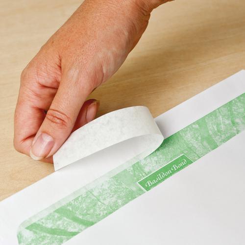 Basildon Bond Envelopes Recycled Wallet Peel & Seal 120gsm DL White Ref C80116 [Pack 500]