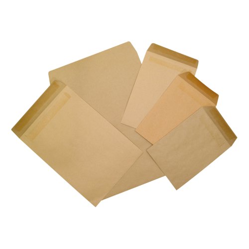 5 Star Office Envelopes FSC Pocket Self Seal 115gsm C5 229x162mm Manilla [Pack 500]