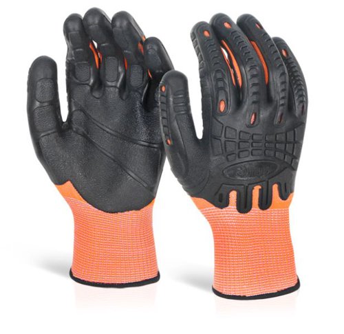 Glovezilla GZ61 Cut Resistant Fully Coated Impact Glove - Large