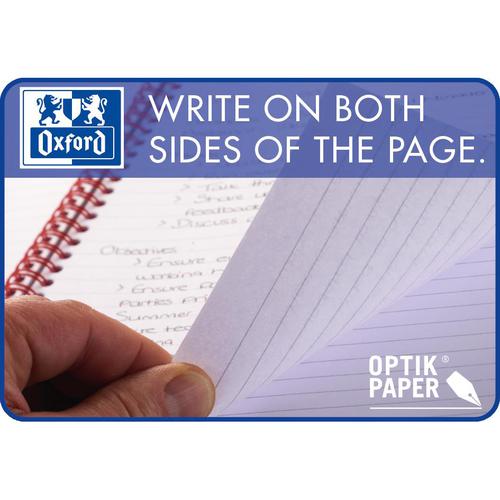 Oxford MyNotes Reporters Notebook 90gsm Ruled Perforated 160pp 125x200mm Ref 100080496 [Pack 10] 4076872 Buy online at Office 5Star or contact us Tel 01594 810081 for assistance