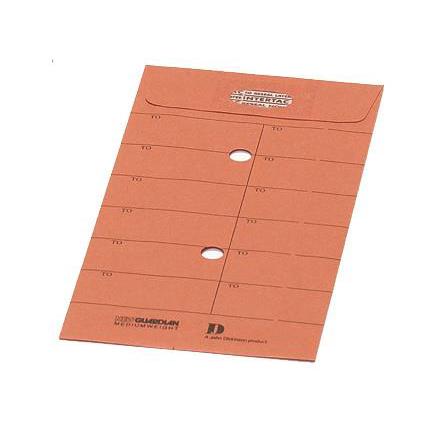 New Guardian Envelopes Internal Mail Pockt Intertac Resealable 90gsm C4 324x229mm Manil Orange [Pack 500]