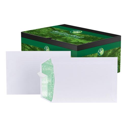 Basildon Bond Envelopes FSC Recycled Pocket Peel & Seal 120gm C5 White Ref L80118 [Pack 500] 842125 Buy online at Office 5Star or contact us Tel 01594 810081 for assistance