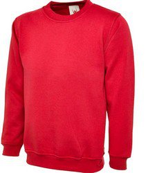 Olympic Sweatshirt Red Large