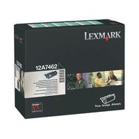 Lexmark Laser Toner Cartridge Return Program Page Life 21000pp Black Ref 12A7462