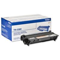 Brother Laser Toner Cartridge High Yield Page Life 8000pp Black Ref TN3380