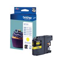 Brother Inkjet Cartridge Page Life 600pp Yellow Ref LC123Y
