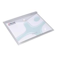 Rexel Popper Wallet Folder Polypropylene A3 Translucent White Ref 16131WH [Pack 5]