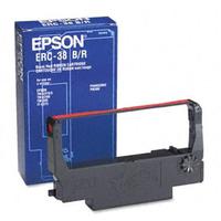 Epson ERC38BR Fabric Ribbon Cartridge Black/Red Ref C43S015376