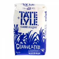 Tate & Lyle Granulated Pure Cane Sugar Bag 1kg Ref NST548