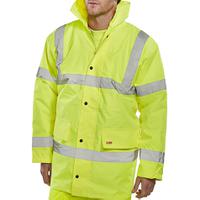 BSeen High Visibility Constructor Jacket Small Saturn Yellow Ref CTJENGSYS