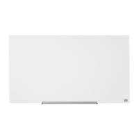 Nobo Widescreen 57 inch WBrd Glass Magnetic Scratch-Resistant Fixings Inc W1260xH710mm Wht Ref 1905177